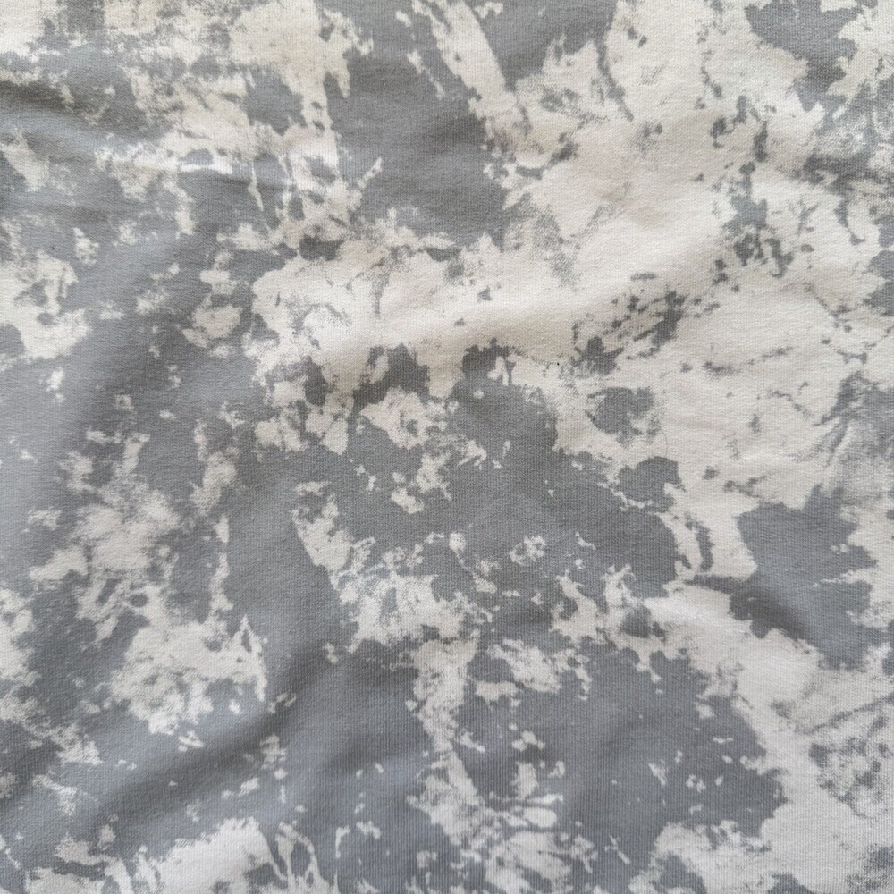 Lululemon CITY SWEAT CREW Neck Marble Dye Graphite Grey Men Size M Side Zip EUC - Picture 8 of 12